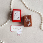 Jieyanow Atelier-The Hands Collection Wood Rubber Stamp