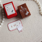 Jieyanow Atelier-The Hands Collection Wood Rubber Stamp