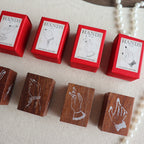 Jieyanow Atelier-The Hands Collection Wood Rubber Stamp