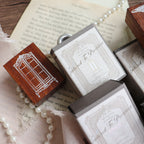 Jieyanow Atelier- "Tailored To Precision" Collection Wood Rubber Stamp