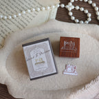 Jieyanow Atelier- "Tailored To Precision" Collection Wood Rubber Stamp