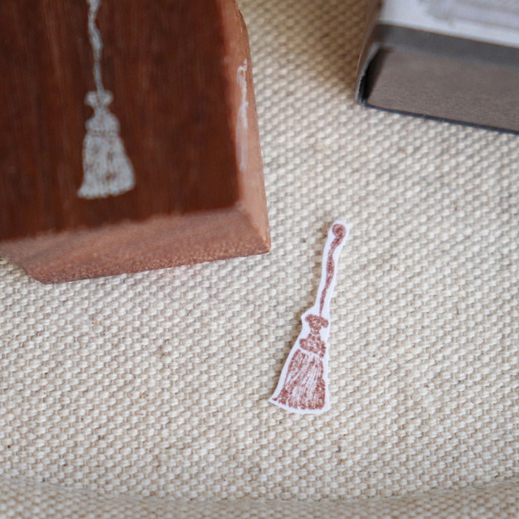 Jieyanow Atelier- "Tailored To Precision" Collection Wood Rubber Stamp