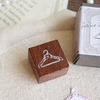 Jieyanow Atelier- "Tailored To Precision" Collection Wood Rubber Stamp