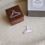 Jieyanow Atelier- "Tailored To Precision" Collection Wood Rubber Stamp