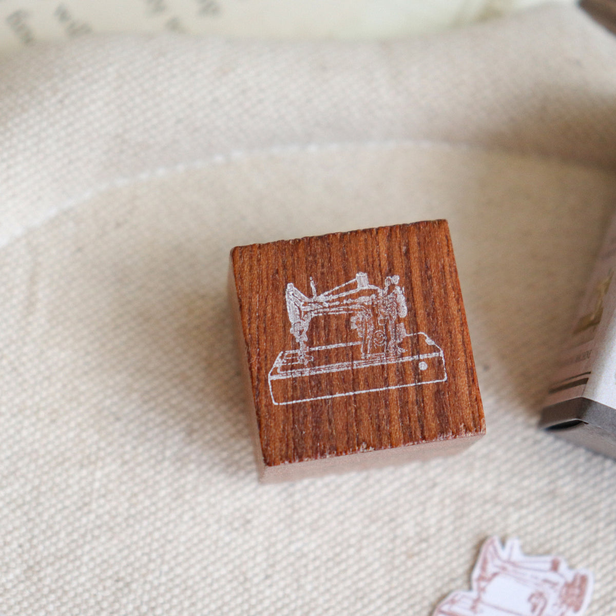 Jieyanow Atelier- "Tailored To Precision" Collection Wood Rubber Stamp