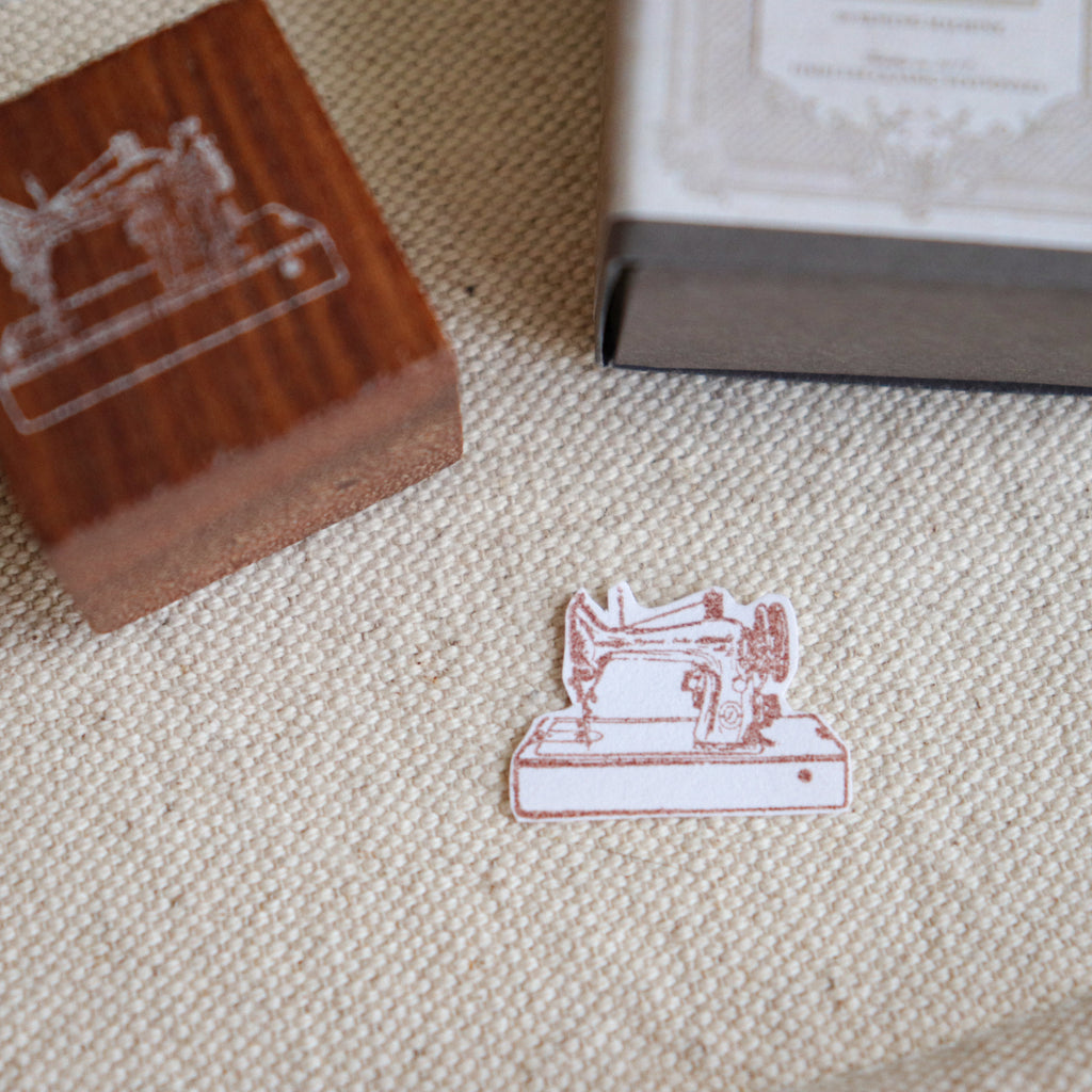 Jieyanow Atelier- "Tailored To Precision" Collection Wood Rubber Stamp