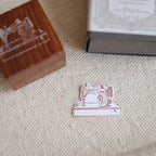 Jieyanow Atelier- "Tailored To Precision" Collection Wood Rubber Stamp