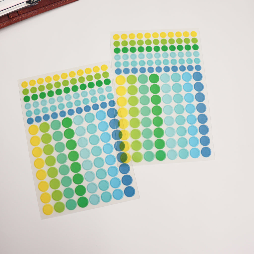 HIGHTIDE Removable See-Through Dot Sticker
