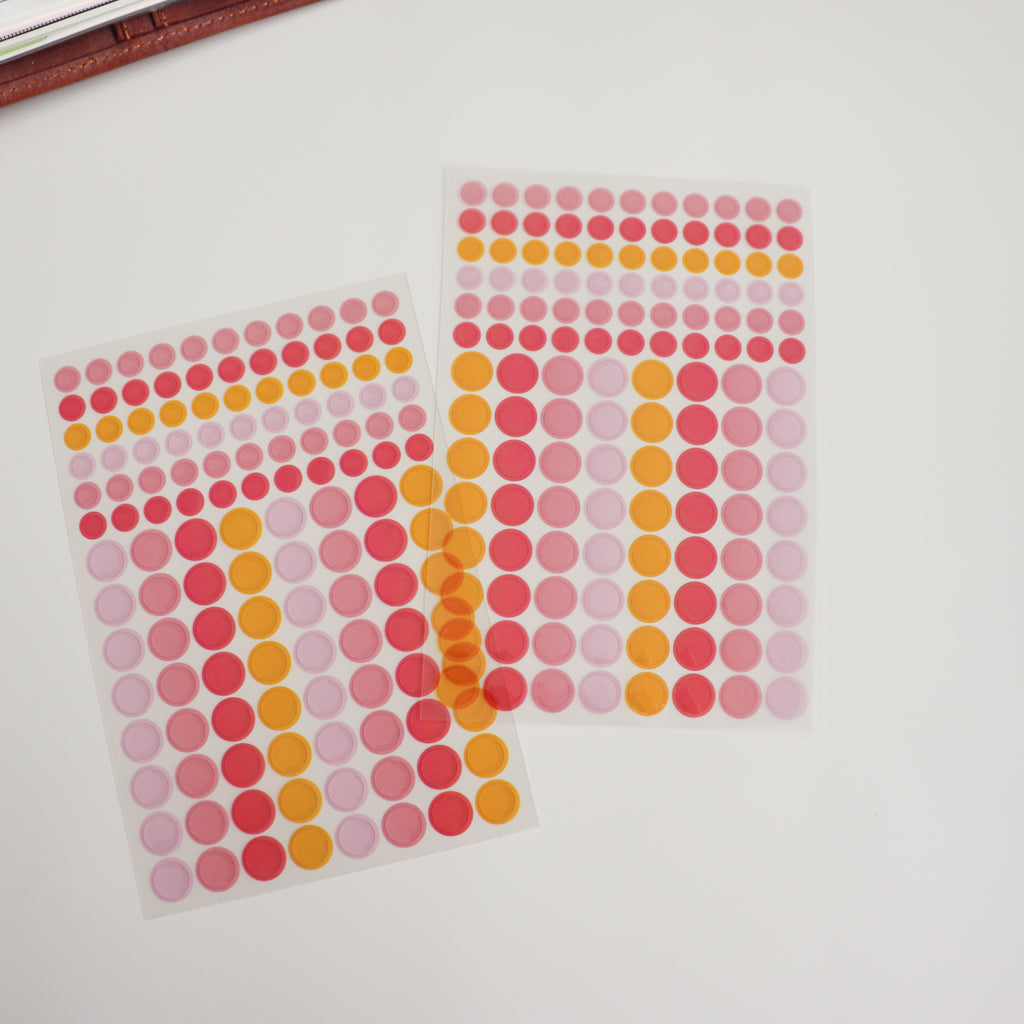 HIGHTIDE Removable See-Through Dot Sticker