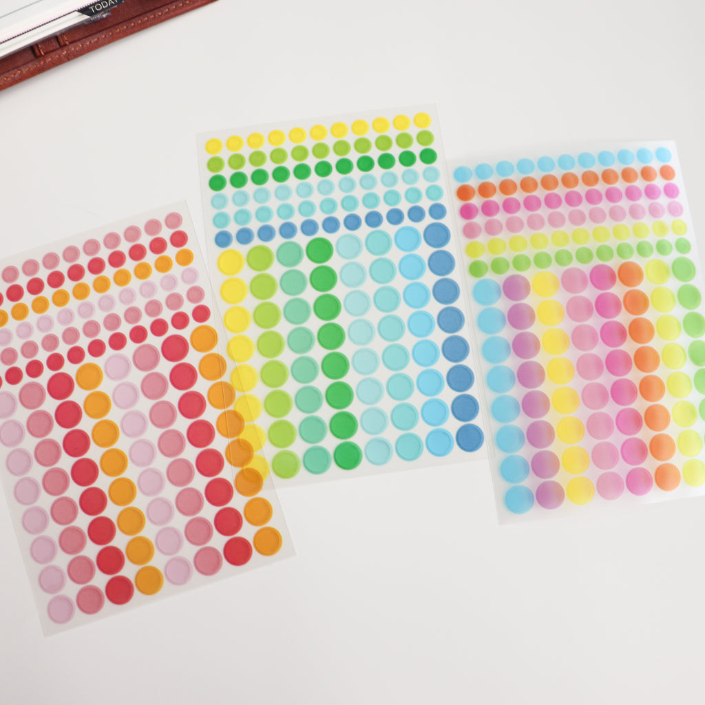 HIGHTIDE Removable See-Through Dot Sticker