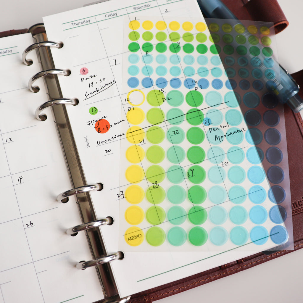 HIGHTIDE Removable See-Through Dot Sticker