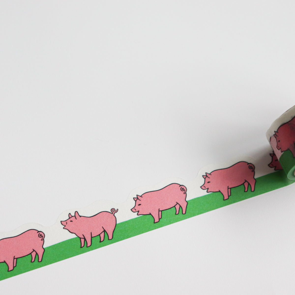 HIGHTIDE Die-Cut Masking Tape - Pig