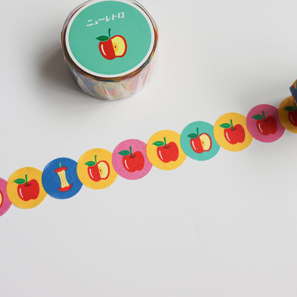 HIGHTIDE Die-Cut Masking Tape - Apple