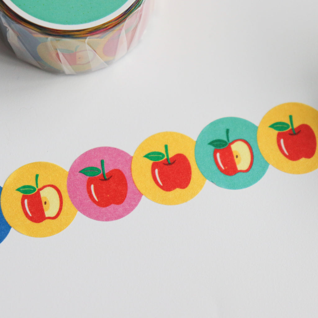 HIGHTIDE Die-Cut Masking Tape - Apple
