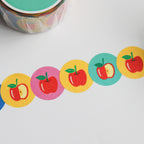 HIGHTIDE Die-Cut Masking Tape - Apple
