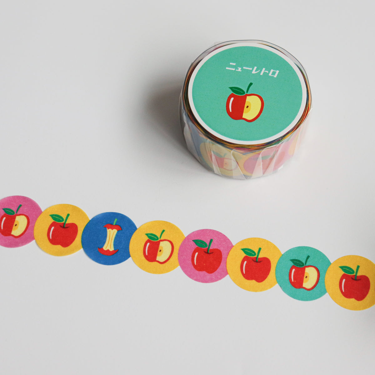 HIGHTIDE Die-Cut Masking Tape - Apple