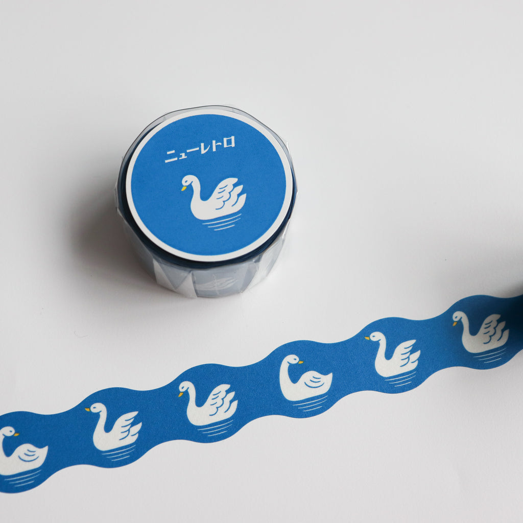 HIGHTIDE Die-Cut Masking Tape - Swan