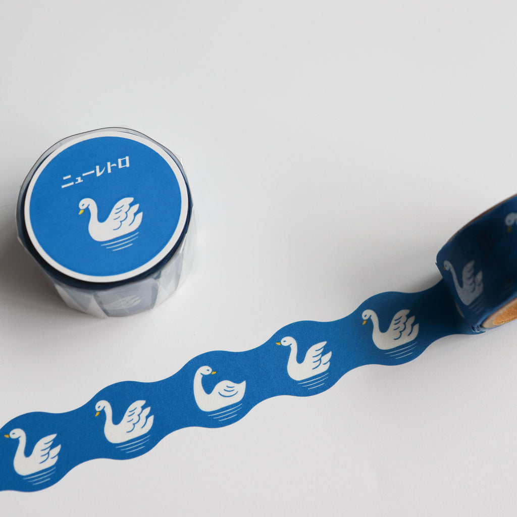 HIGHTIDE Die-Cut Masking Tape - Swan