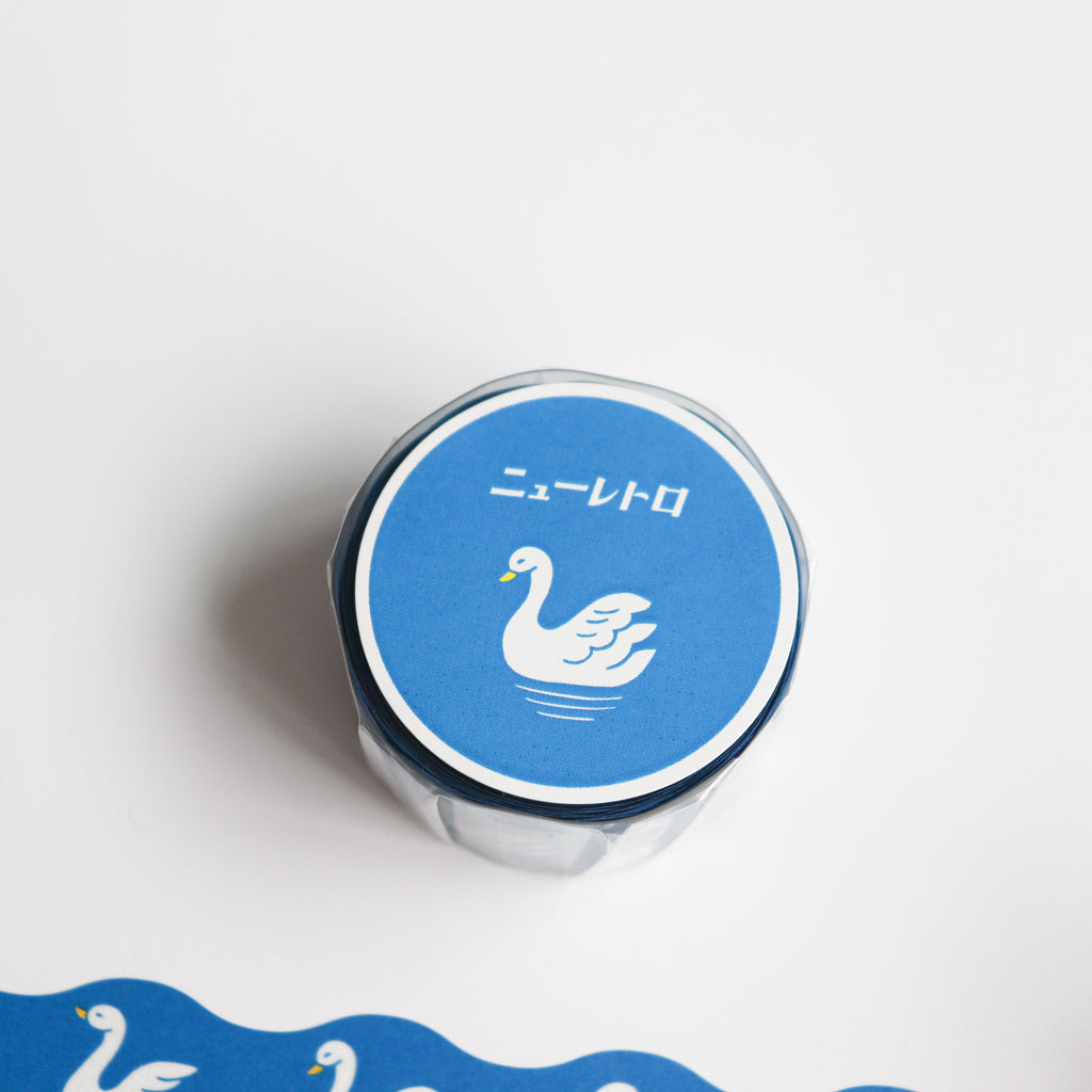 HIGHTIDE Die-Cut Masking Tape - Swan