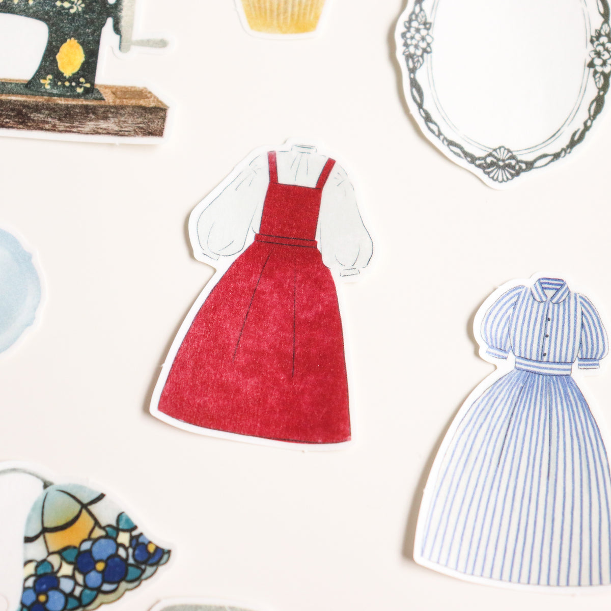 Nonco Hanco- Matchbox Flake Stickers:A Girl's Closet