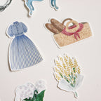 Nonco Hanco- Matchbox Flake Stickers:A Girl's Closet