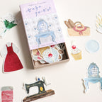Nonco Hanco- Matchbox Flake Stickers:A Girl's Closet