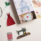 Nonco Hanco- Matchbox Flake Stickers:A Girl's Closet