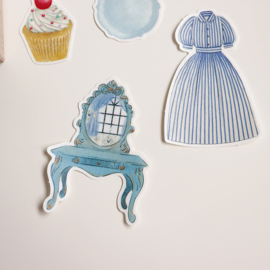 Nonco Hanco- Matchbox Flake Stickers:A Girl's Closet