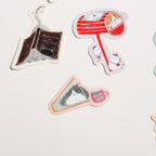 Tokorokomugi- Matchbox Flake Stickers: A Gift from the Forest