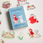 Tokorokomugi- Matchbox Flake Stickers: A Gift from the Forest