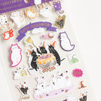 Tokorokomugi- Sticker Sheet- Halloween Ghost
