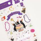 Tokorokomugi- Sticker Sheet- Halloween Ghost