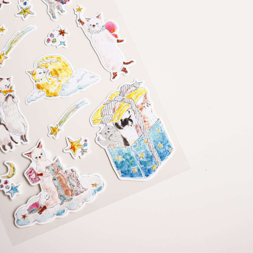 Tokorokomugi- Sticker Sheet- Star