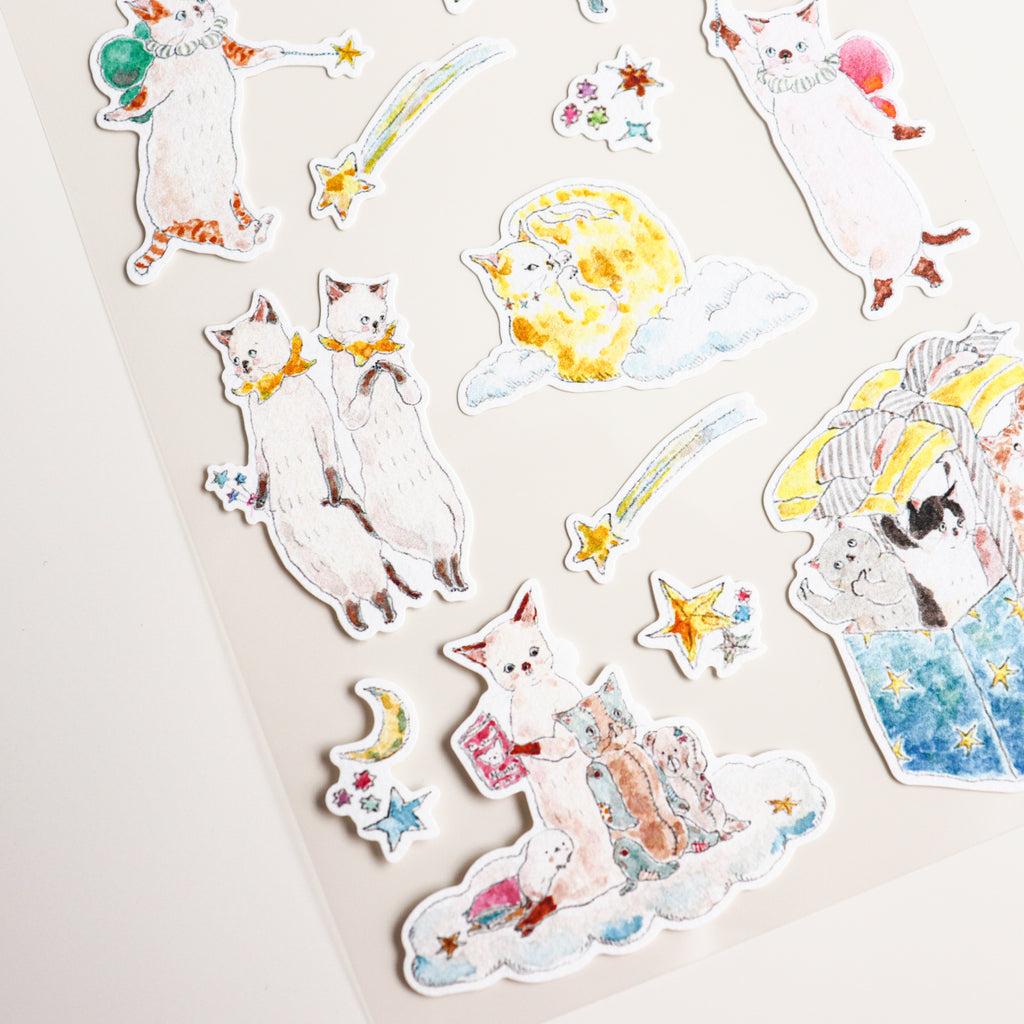 Tokorokomugi- Sticker Sheet- Star