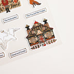 Naffy- Gold Foil Cotton Paper Sticker