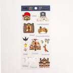 Naffy- Gold Foil Cotton Paper Sticker