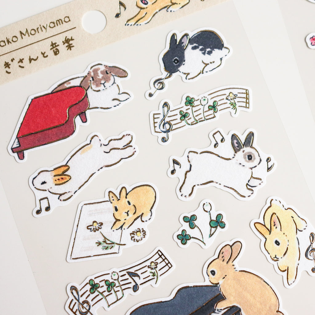 Shinako Moriyama- Paper Sticker Sheet
