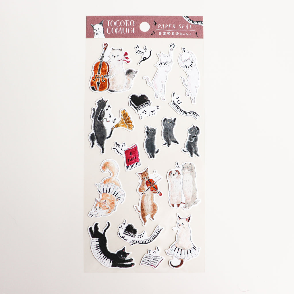 Tokorokomugi- Sticker Sheet- Music