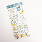 Tokorokomugi- Sticker Sheet- Kinyanko in Sparking Night
