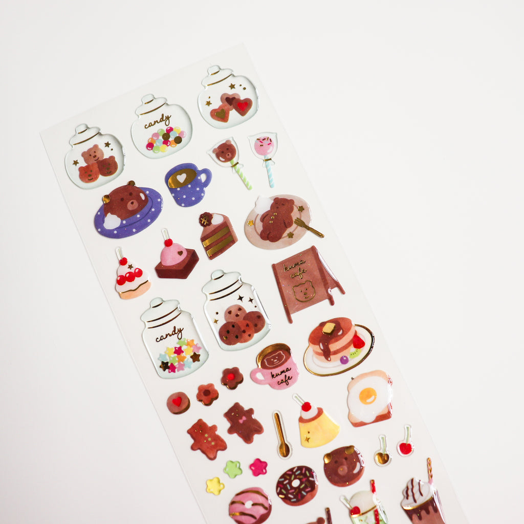 Active Corporation- Epoxy Stickers- Sweets
