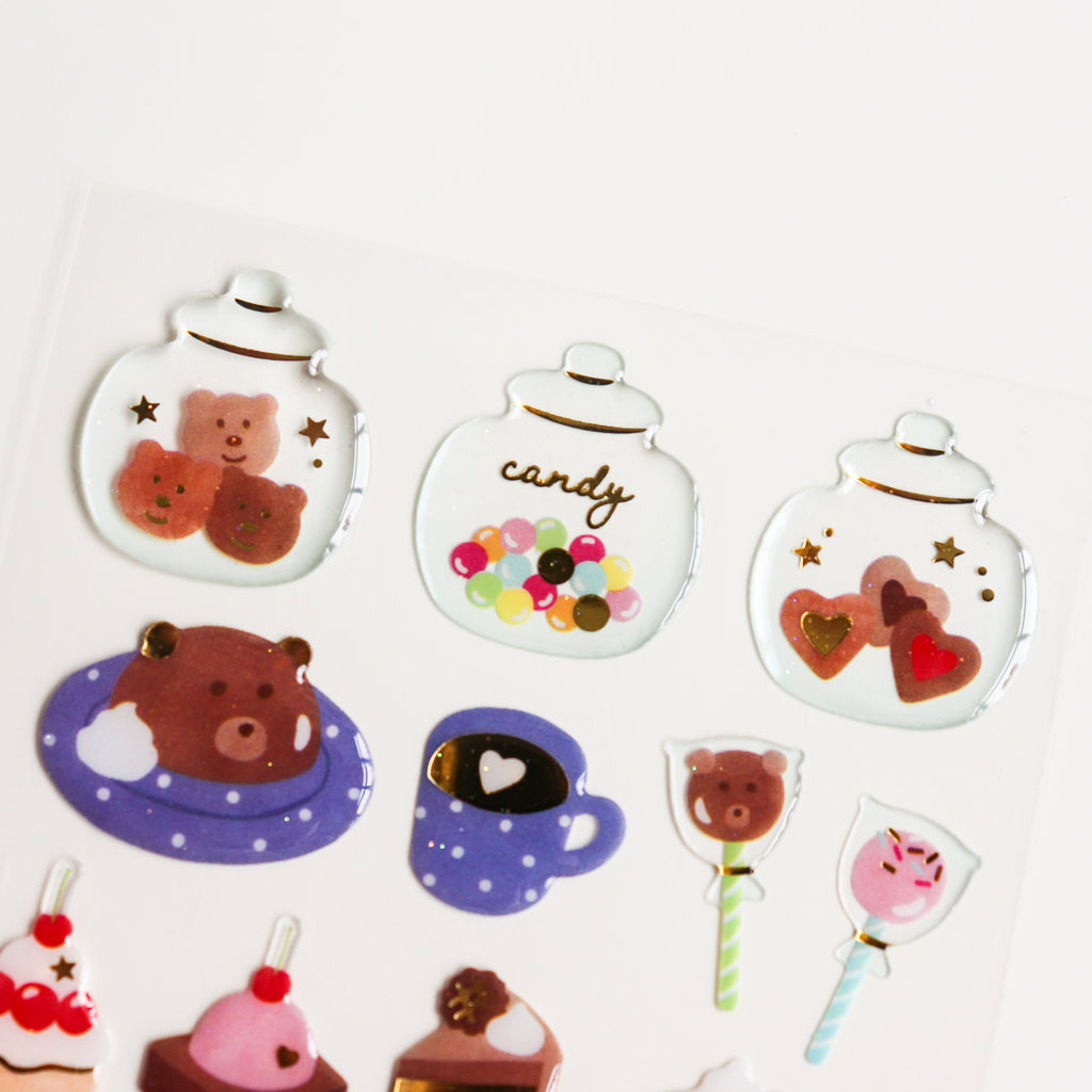 Active Corporation- Epoxy Stickers- Sweets