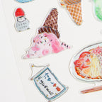 Tokorokomugi- Epoxy Stickers- Summer
