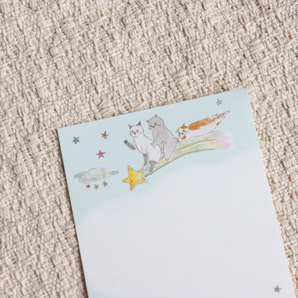Tokorokomugi- Memo Pad/ Pocket Size Loose Leaf Refills- Star