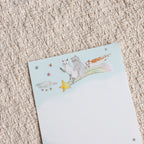 Tokorokomugi- Memo Pad/ Pocket Size Loose Leaf Refills- Star