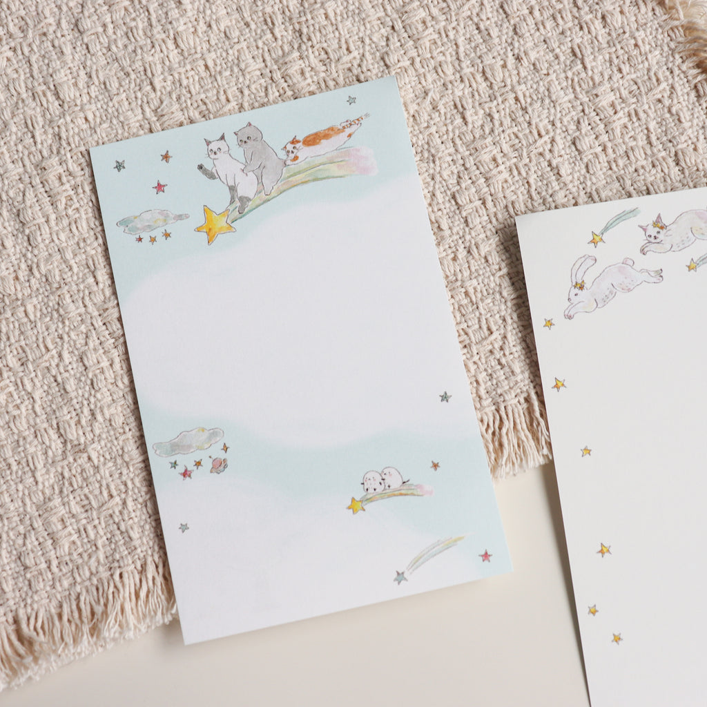 Tokorokomugi- Memo Pad/ Pocket Size Loose Leaf Refills- Star