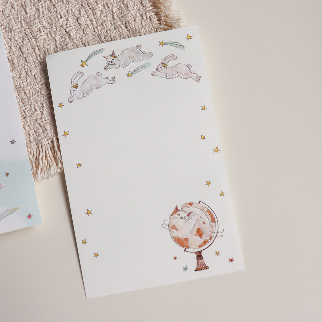 Tokorokomugi- Memo Pad/ Pocket Size Loose Leaf Refills- Star