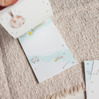Tokorokomugi- Memo Pad/ Pocket Size Loose Leaf Refills- Star