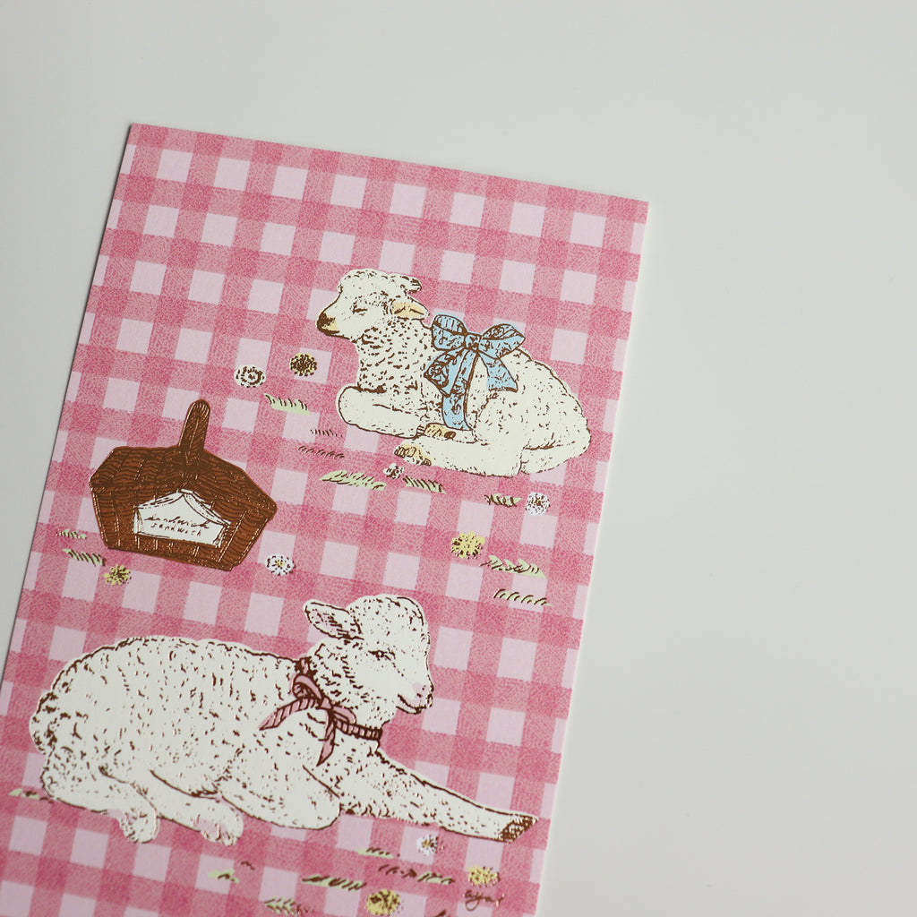 Aya Inoue- Postcard- Sheep