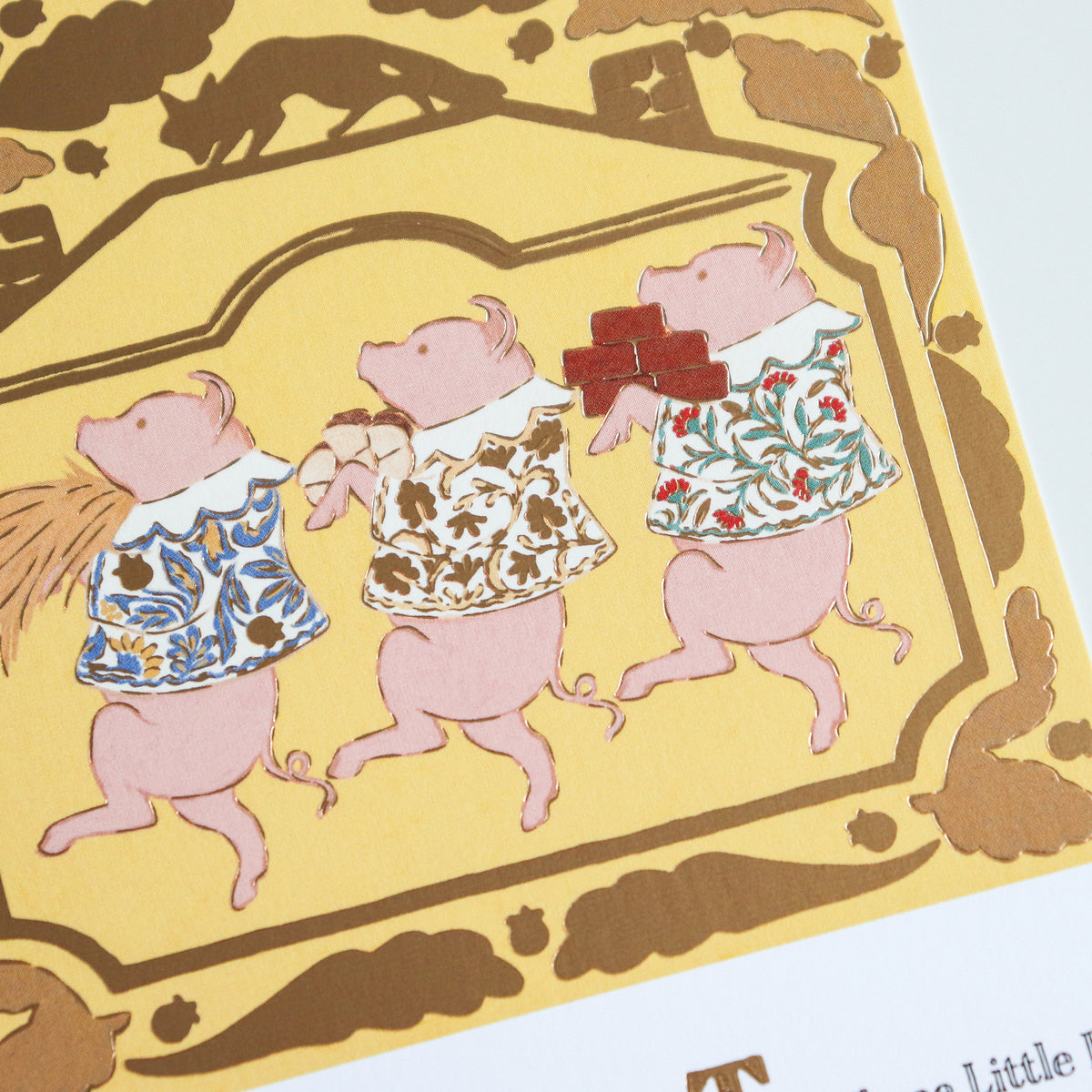 Naffy- Postcard- The Three Little Pigs