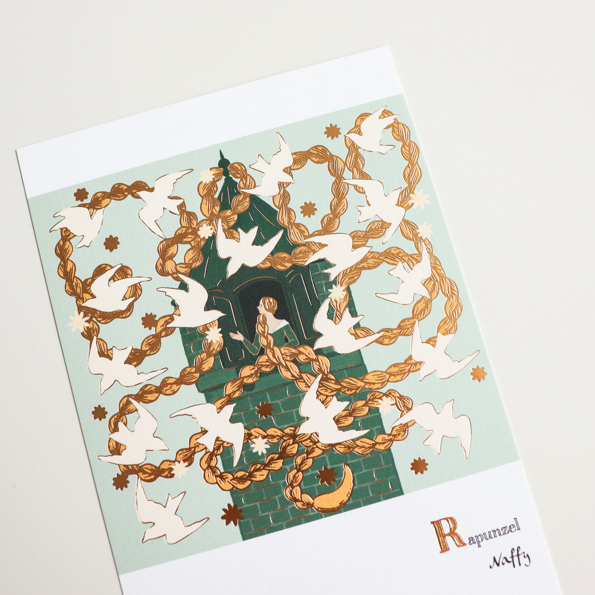 Naffy- Postcard-Rapunzel
